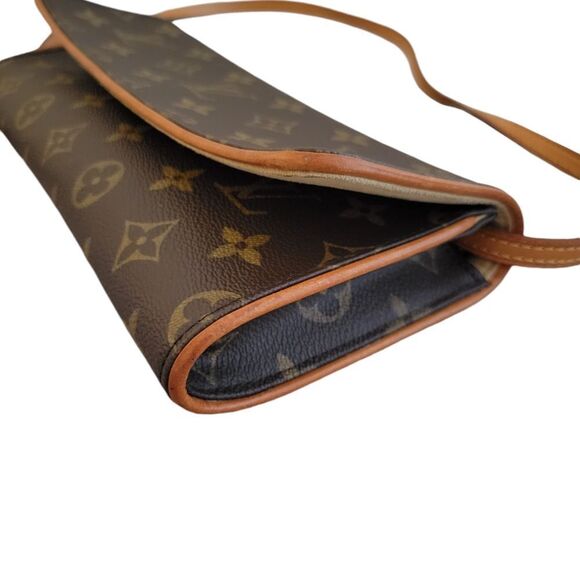 Louis Vuitton Monogram Pochette Twin GM Crossbody Bag Shoulder Bag Handbag - Picture 3 of 13